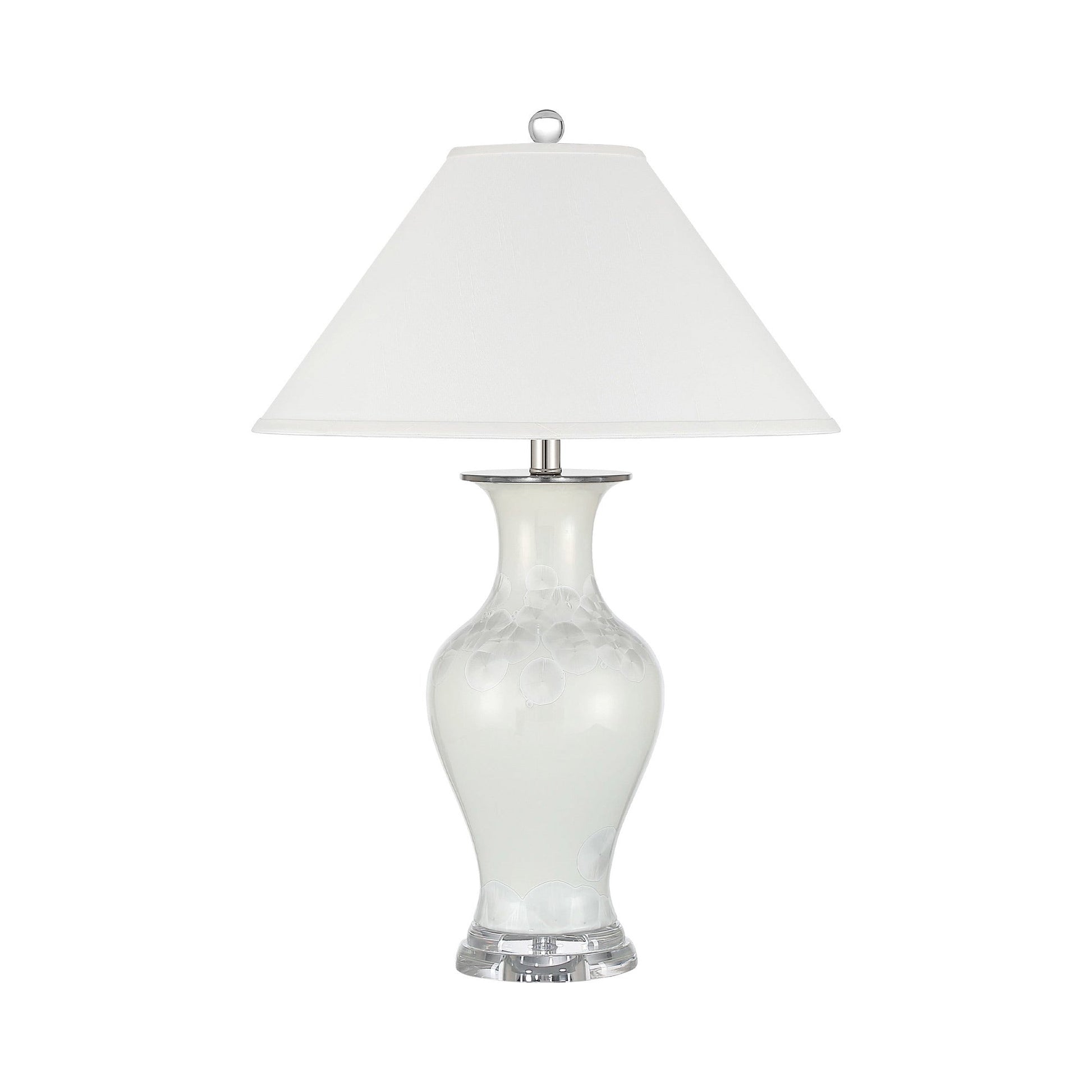 Crystalline Table Lamp in Detail.
