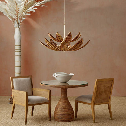 Cubana Chandelier in living room.