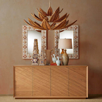 Cubana Chandelier in living room.