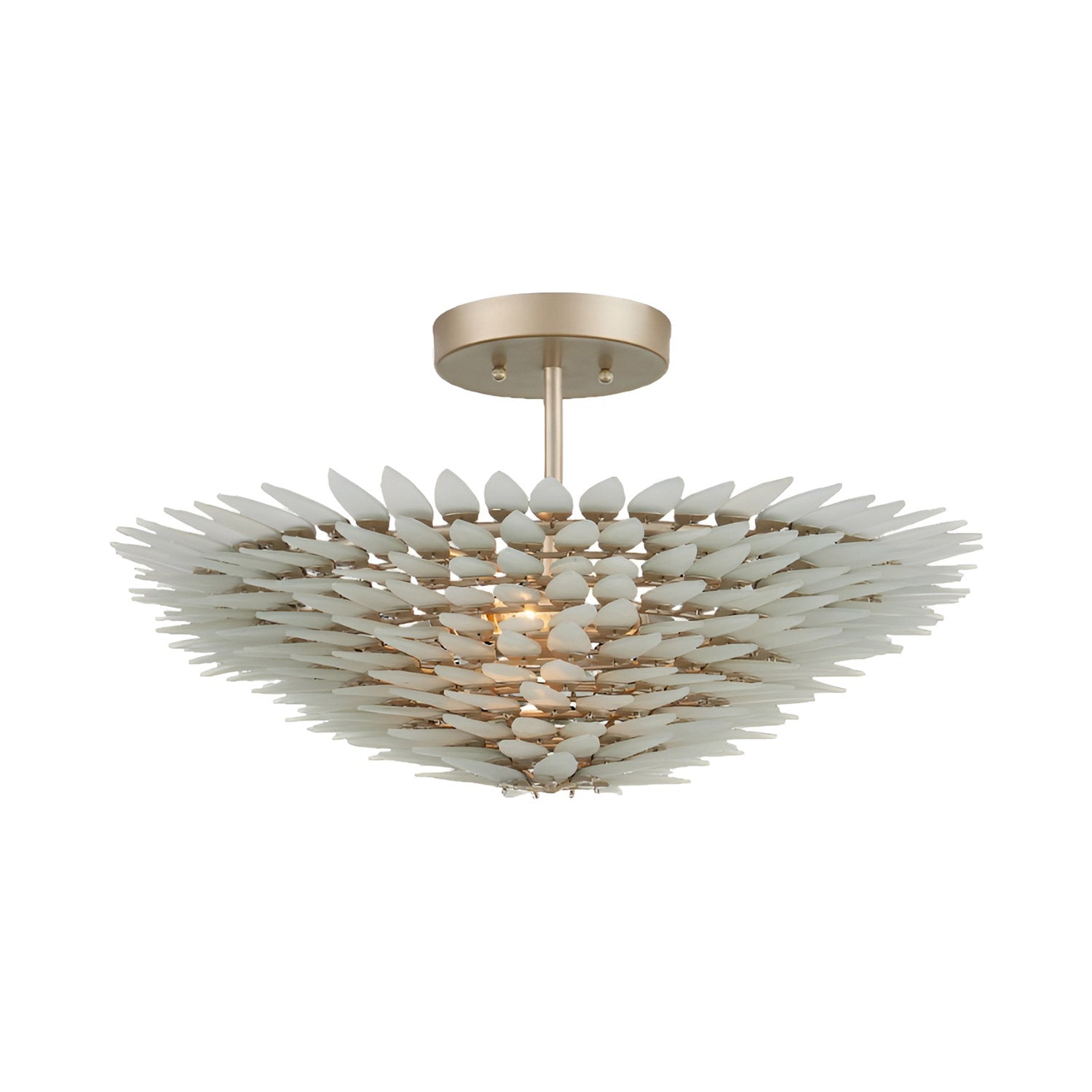 Dahlia Semi Flush Mount Ceiling Light.