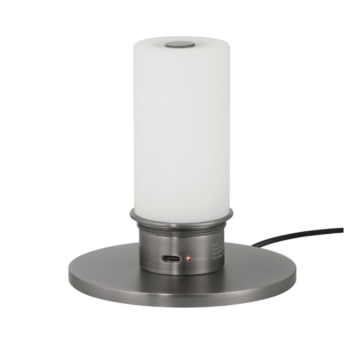 Danza LED Rechargeable Table Lamp in Detail.