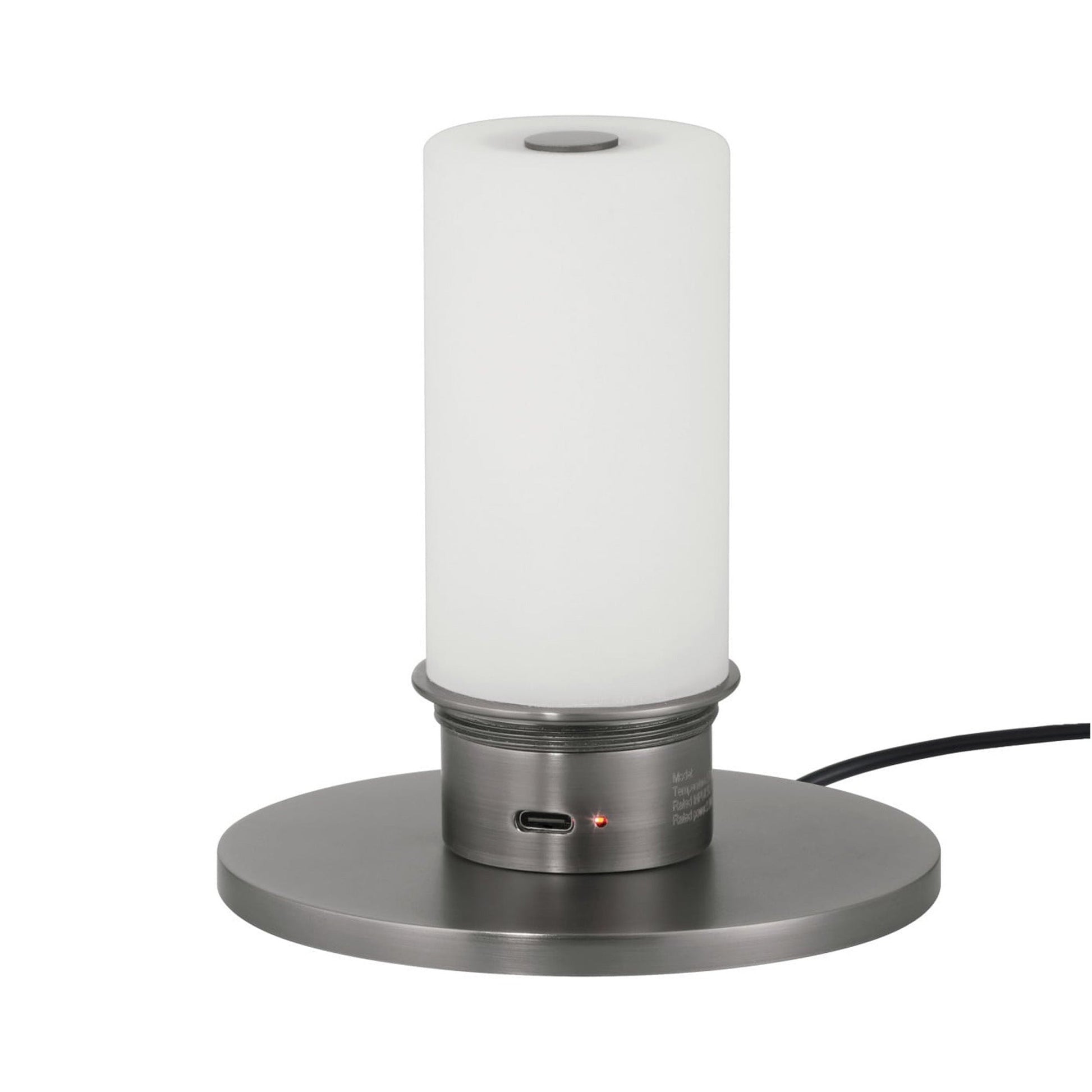 Danza LED Rechargeable Table Lamp in Detail.
