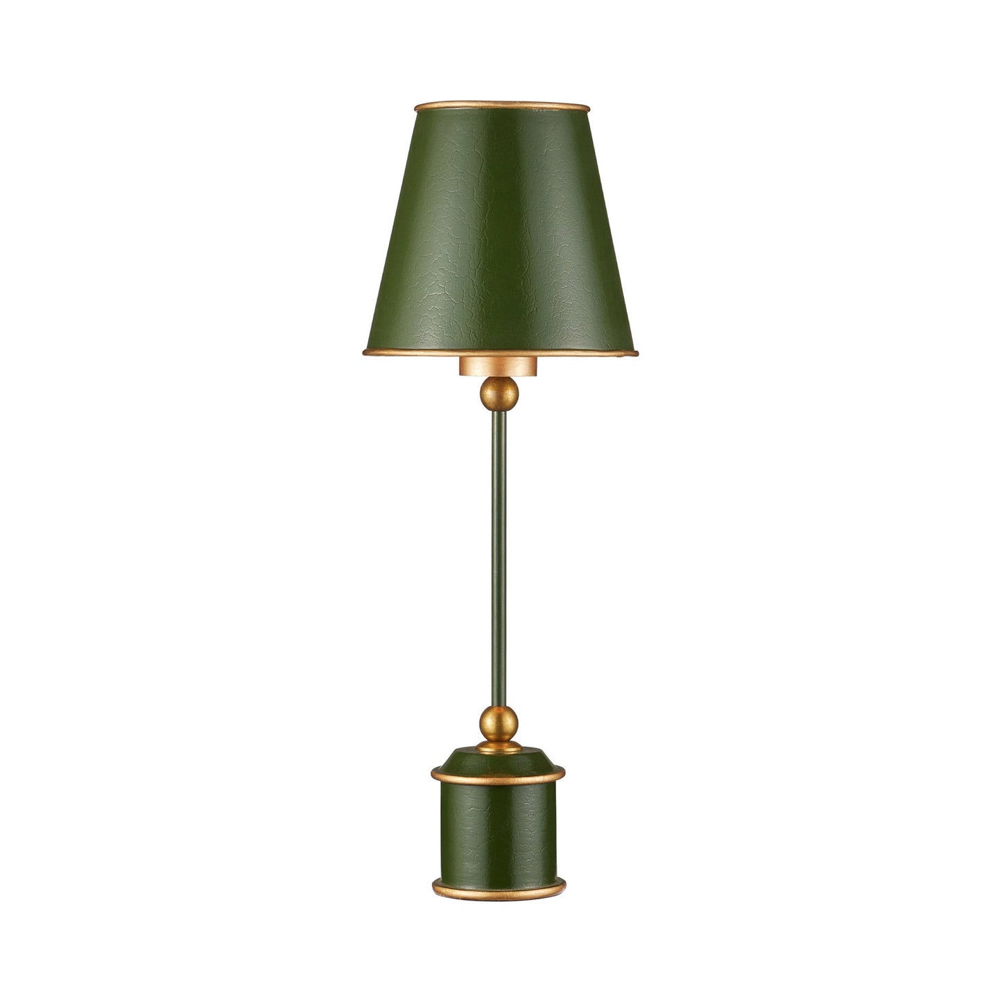 Daphne LED Rechargeable Table Lamp in Green.