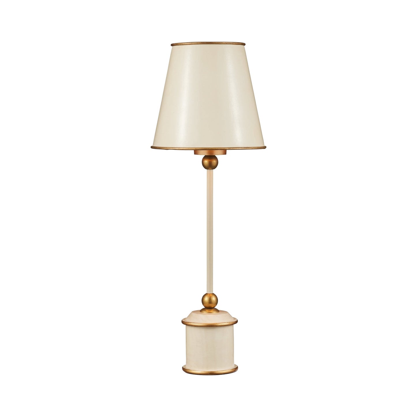 Daphne LED Rechargeable Table Lamp in Ivory.
