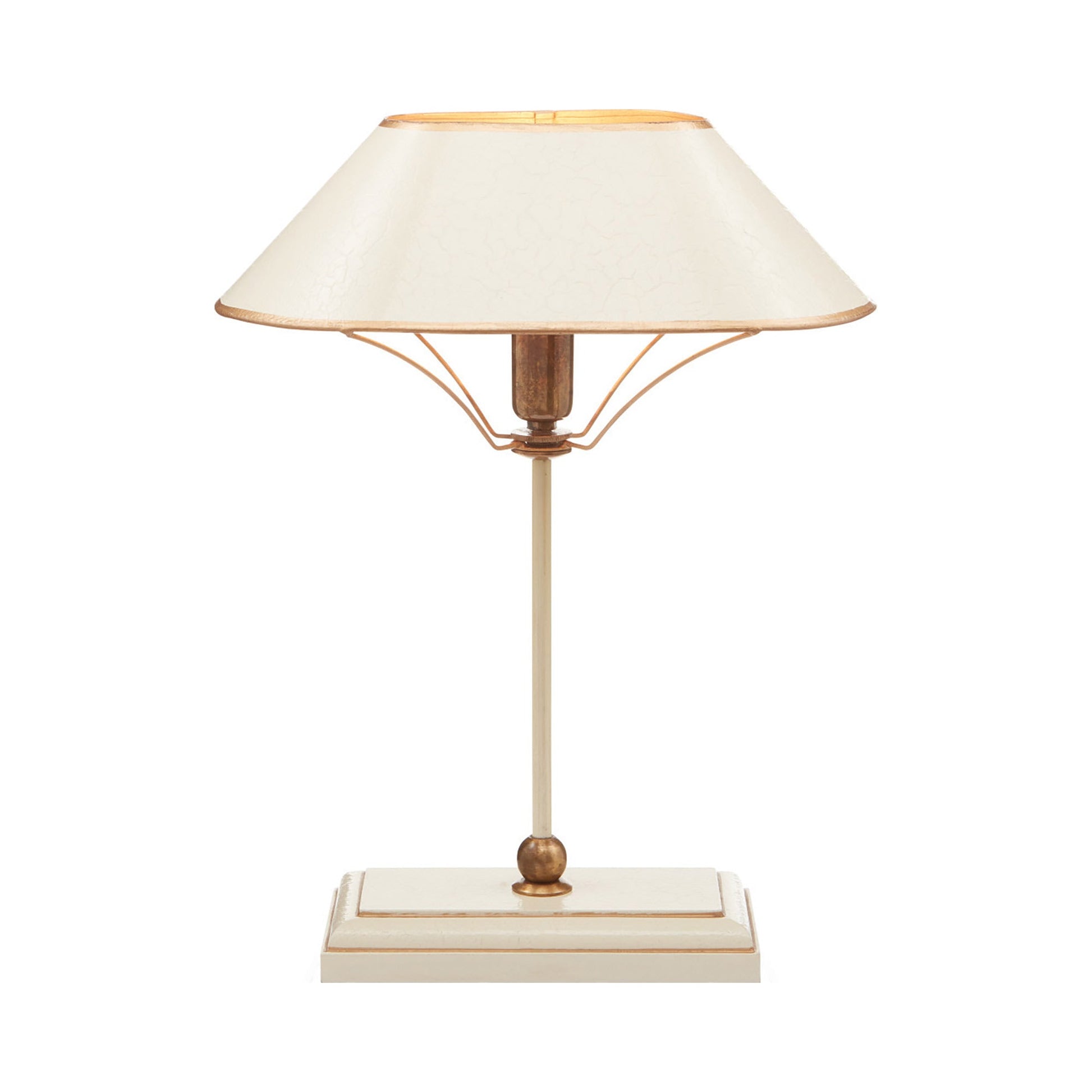 Daphne Table Lamp in White.