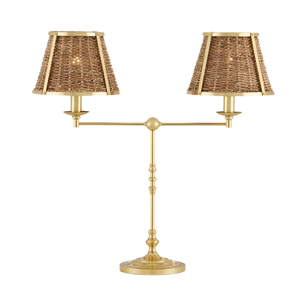 Deauville Table Lamp (2-Light).