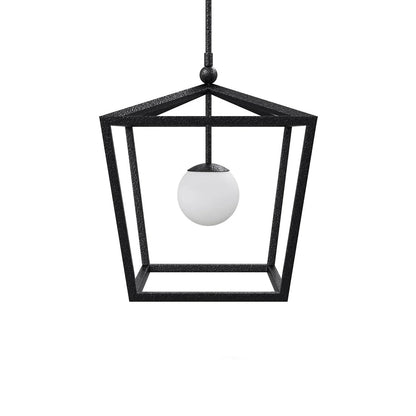Denison Outdoor Pendant Light in Detail.