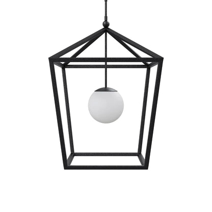 Denison Outdoor Pendant Light in Detail.