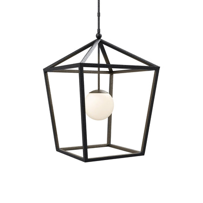 Denison Outdoor Pendant Light in Detail.