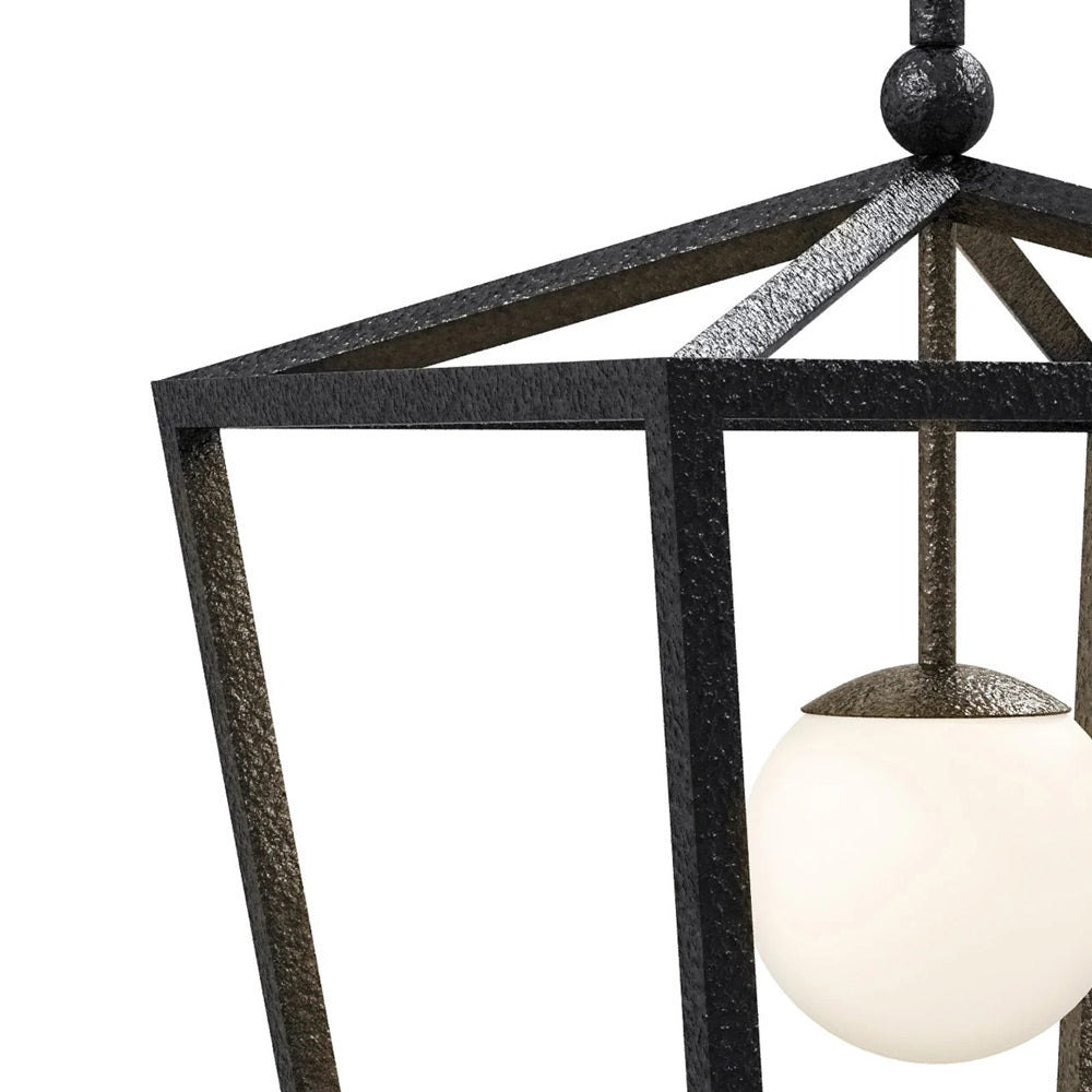 Denison Outdoor Pendant Light in Detail.