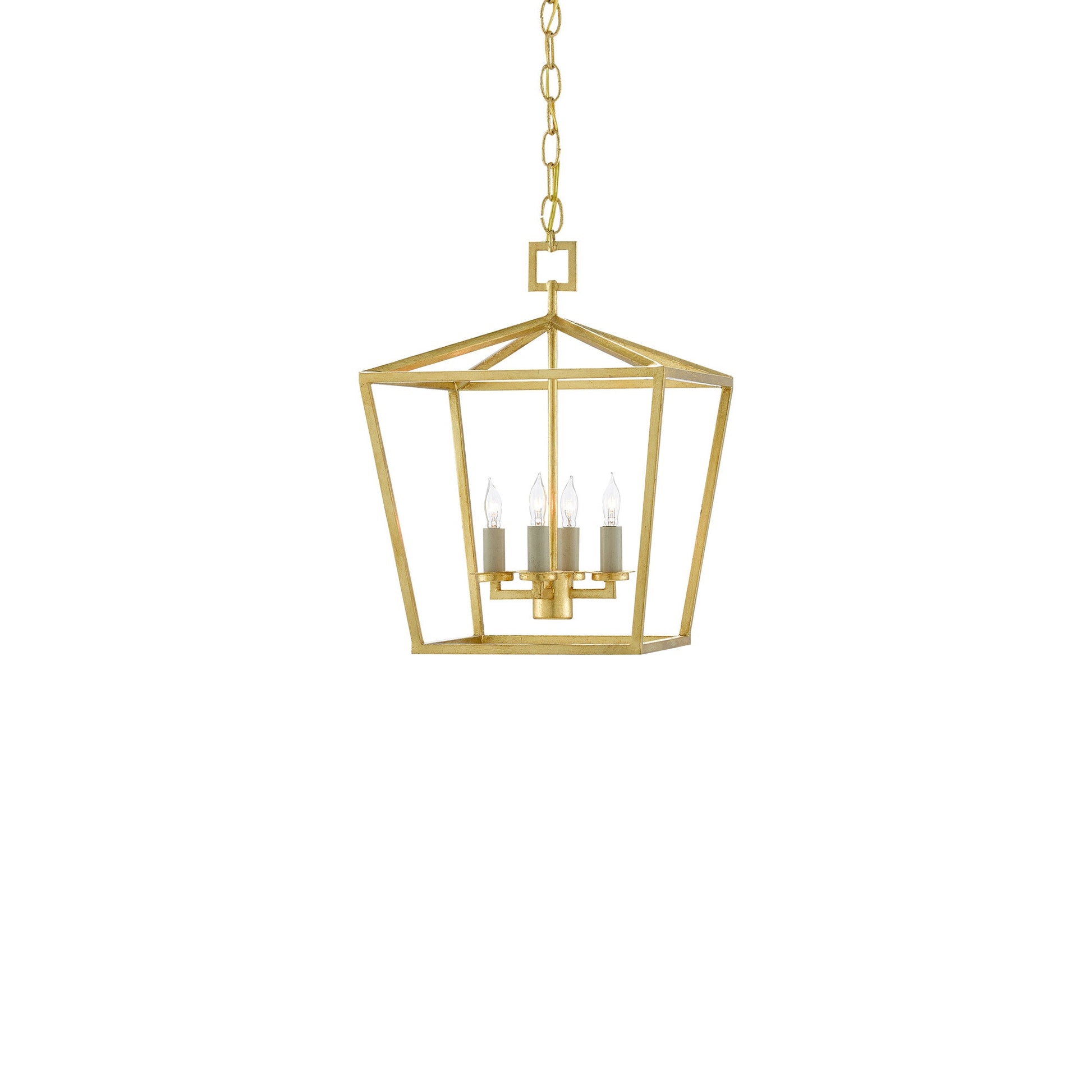 Denison Pendant Light in Gold (Small).