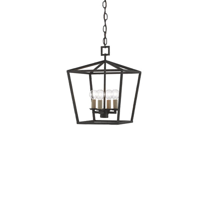 Denison Pendant Light in Mole Black (Small).