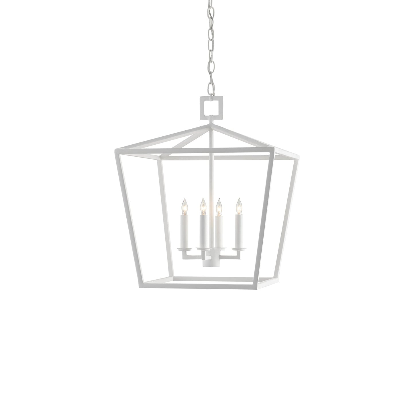 Denison Pendant Light in Gesso White (Medium).