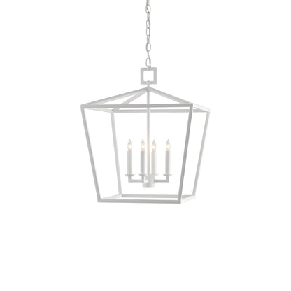 Denison Pendant Light in Gesso White (Medium).