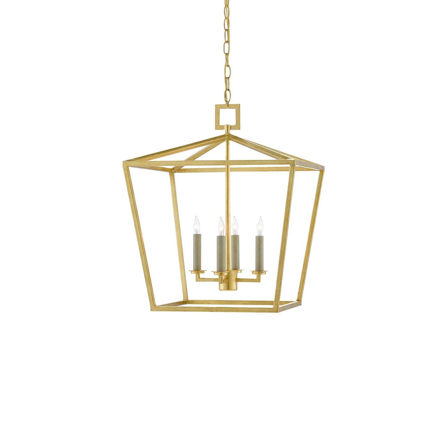 Denison Pendant Light in Gold (Medium).