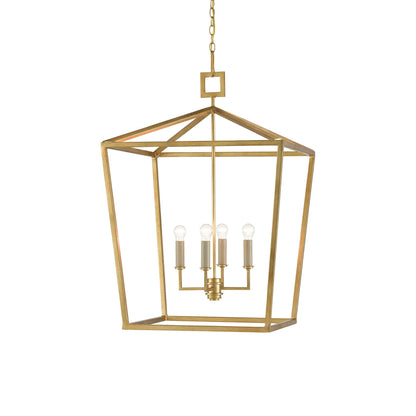 Denison Pendant Light in Gold (Large).