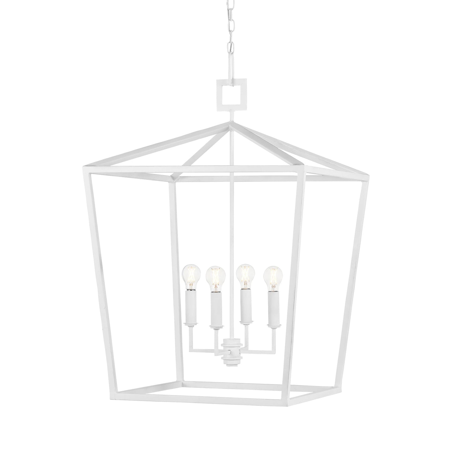 Denison Pendant Light in Gesso White (Grande).