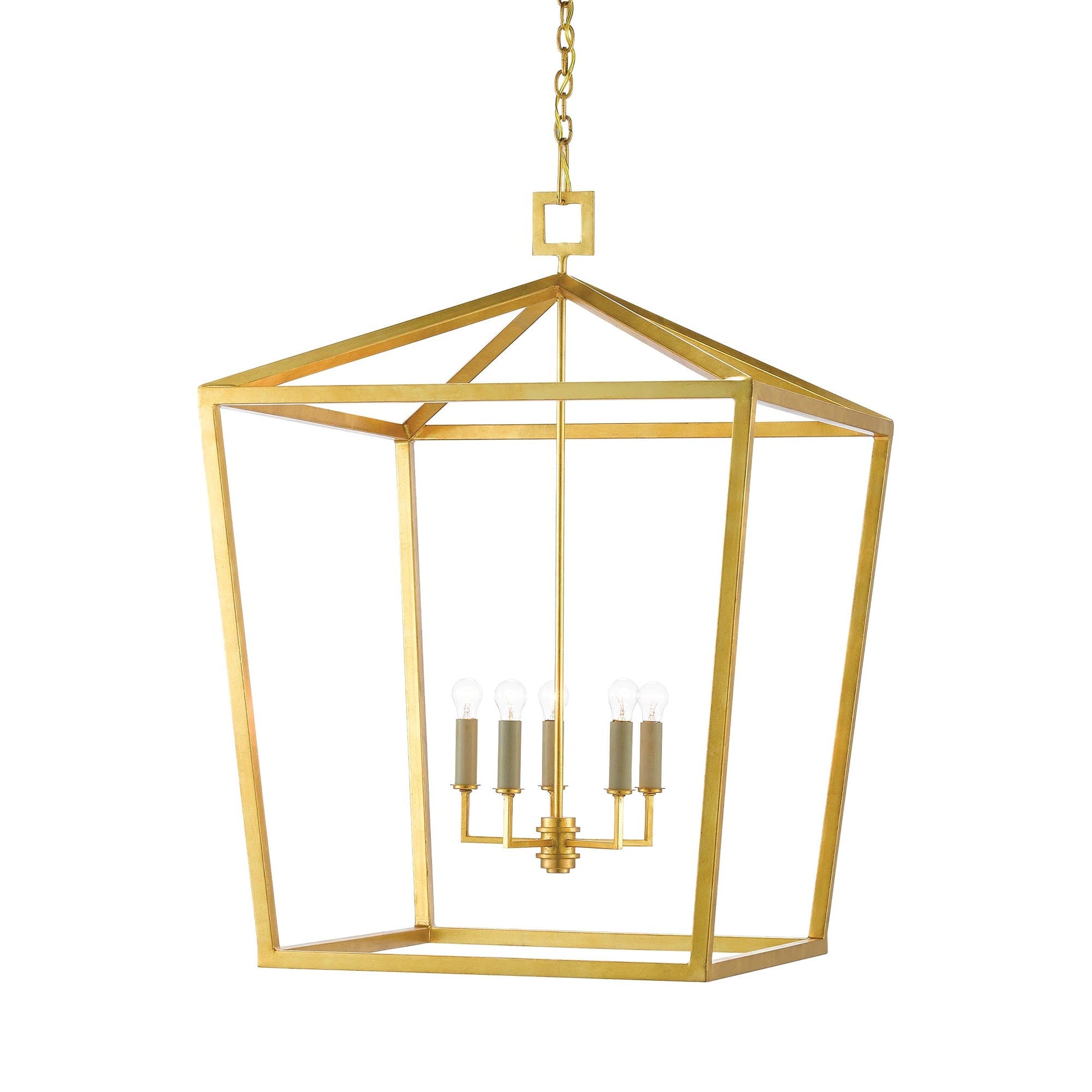 Denison Pendant Light in Gold (Grande).