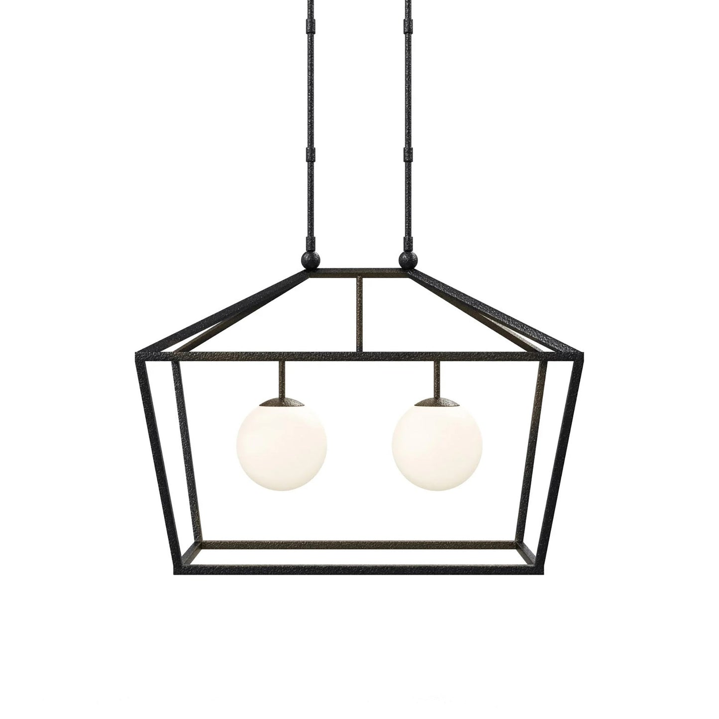 Denison Rectangular Outdoor Pendant Light.