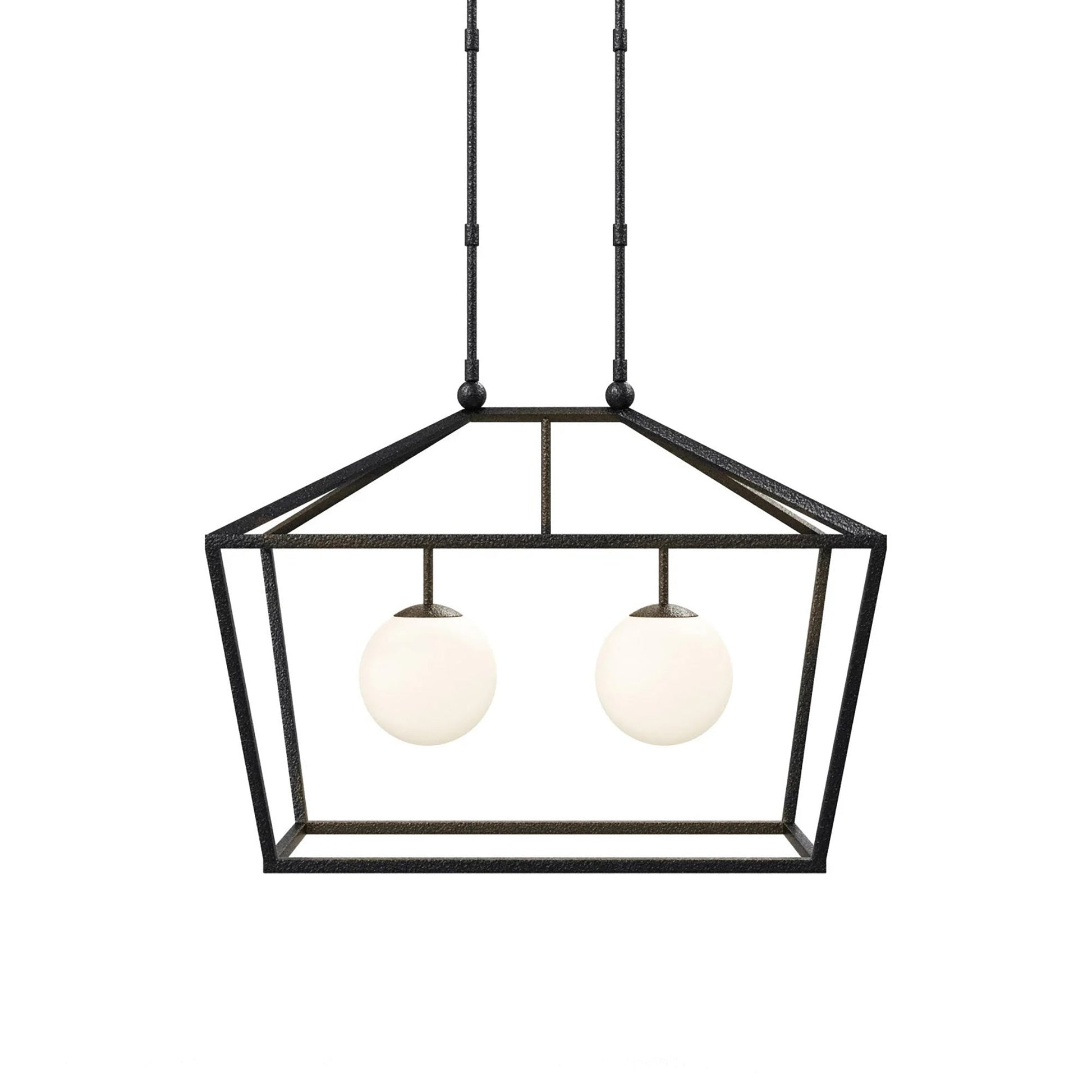 Denison Rectangular Outdoor Pendant Light.