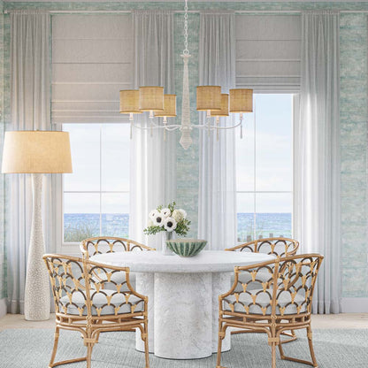 Donnybrook Chandelier in dining room.