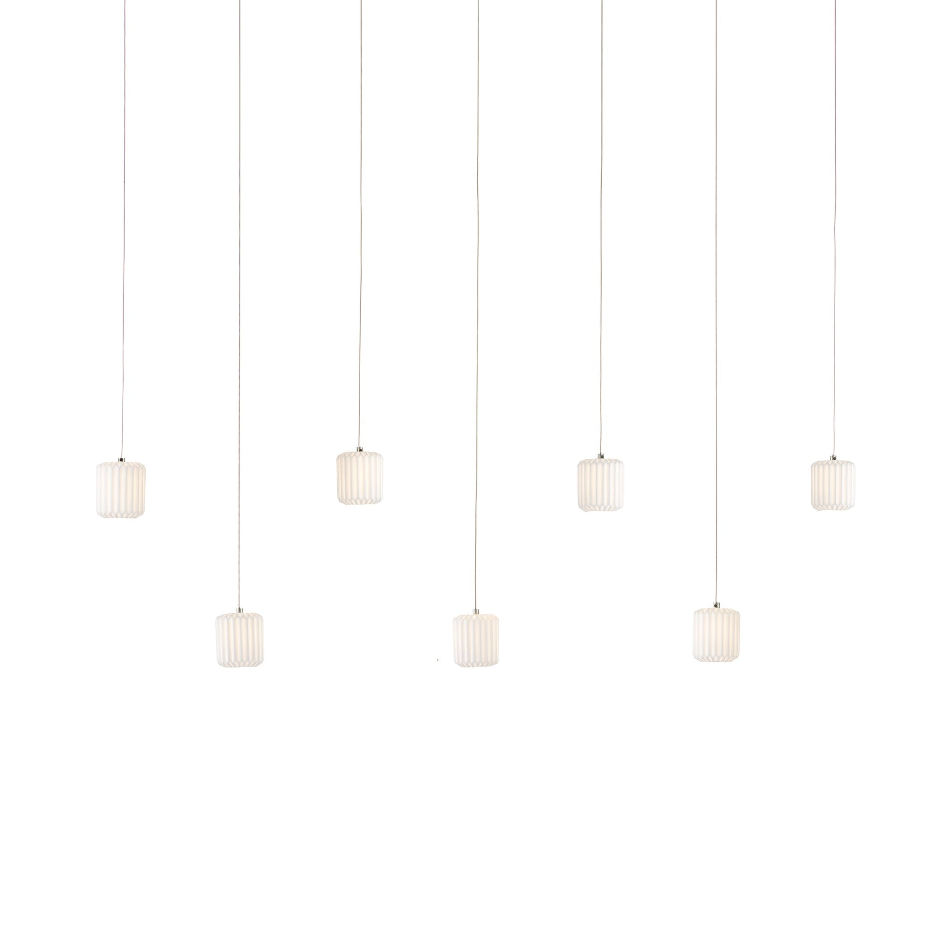 Dove Linear Multi Pendant Light (7-Light).