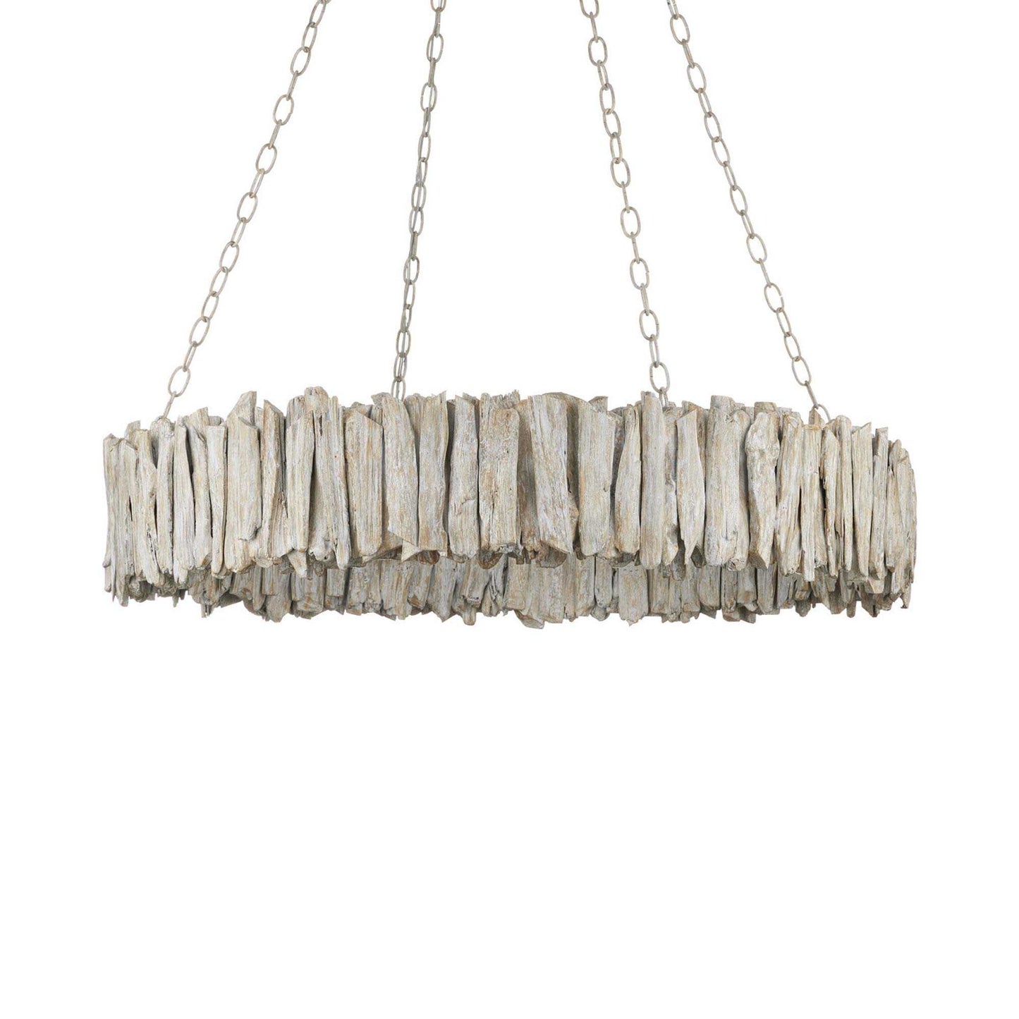 Driftwood Ring Chandelier in Detail.