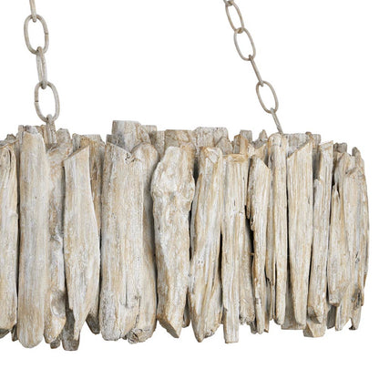 Driftwood Ring Chandelier in Detail.