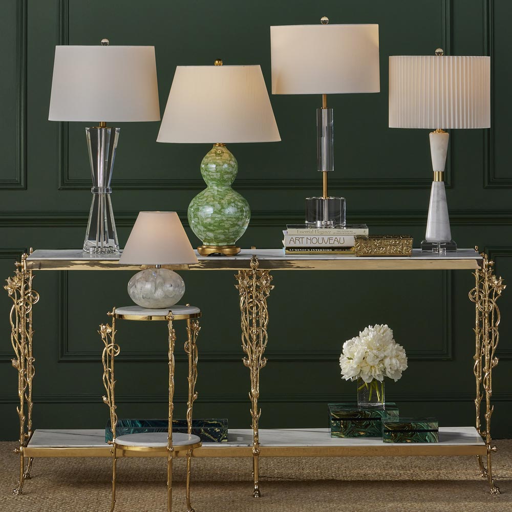 Duveen Table Lamp in exhibition.