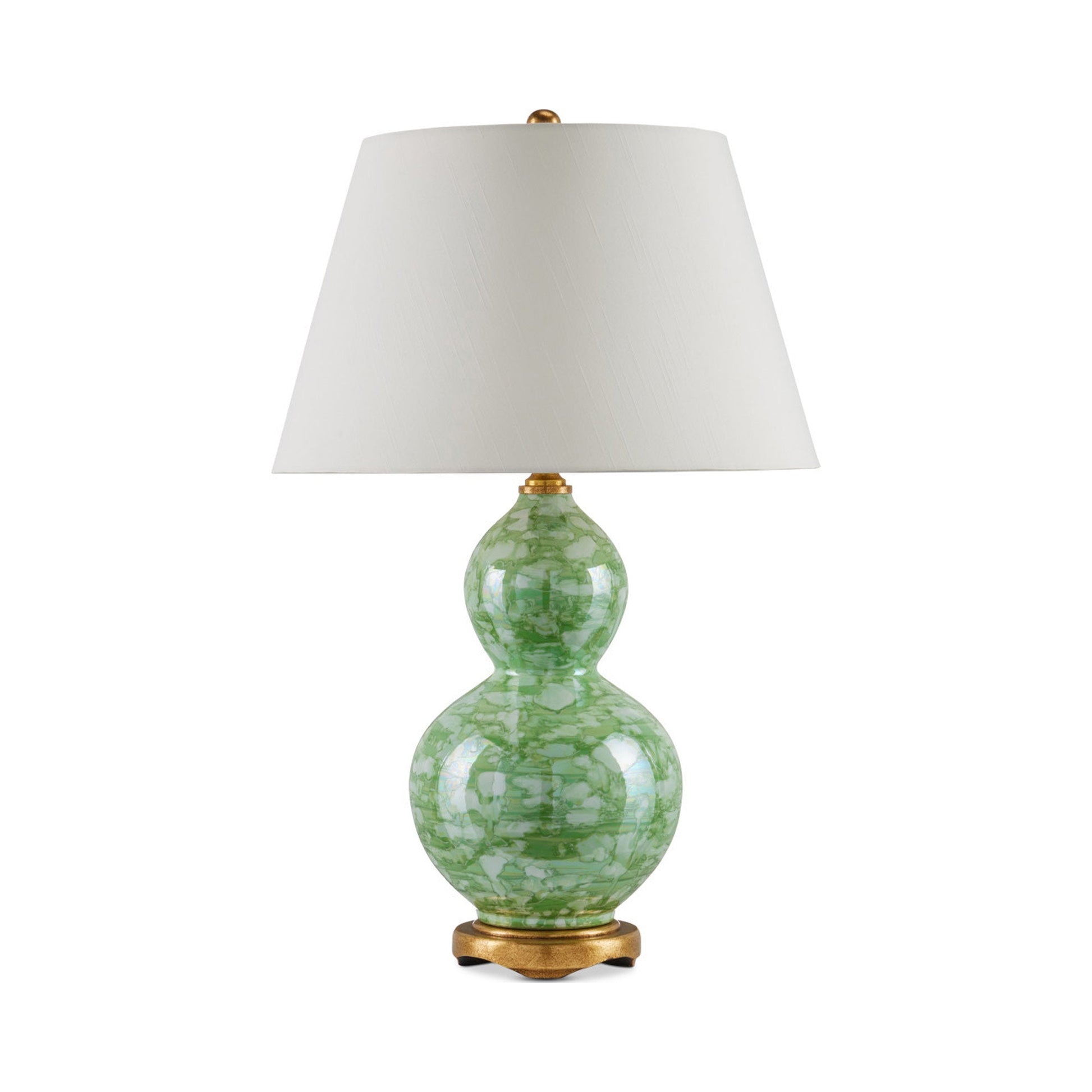 Eau de Nil Table Lamp in Detail.