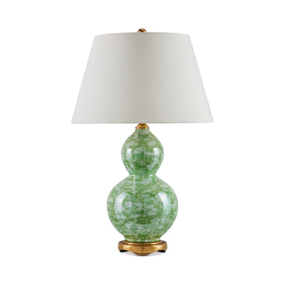 Eau de Nil Table Lamp in Detail.