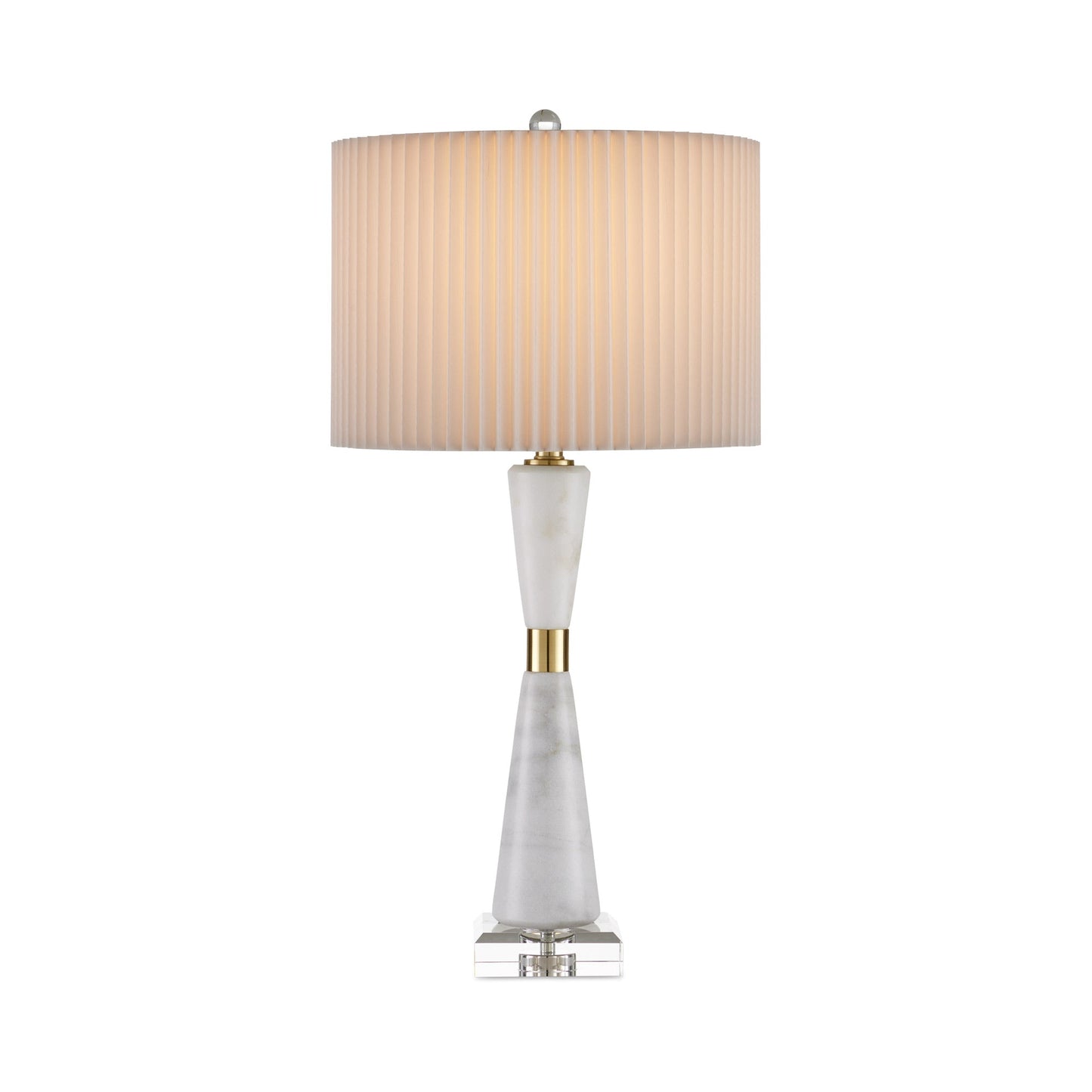 Edelmar Table Lamp in White.