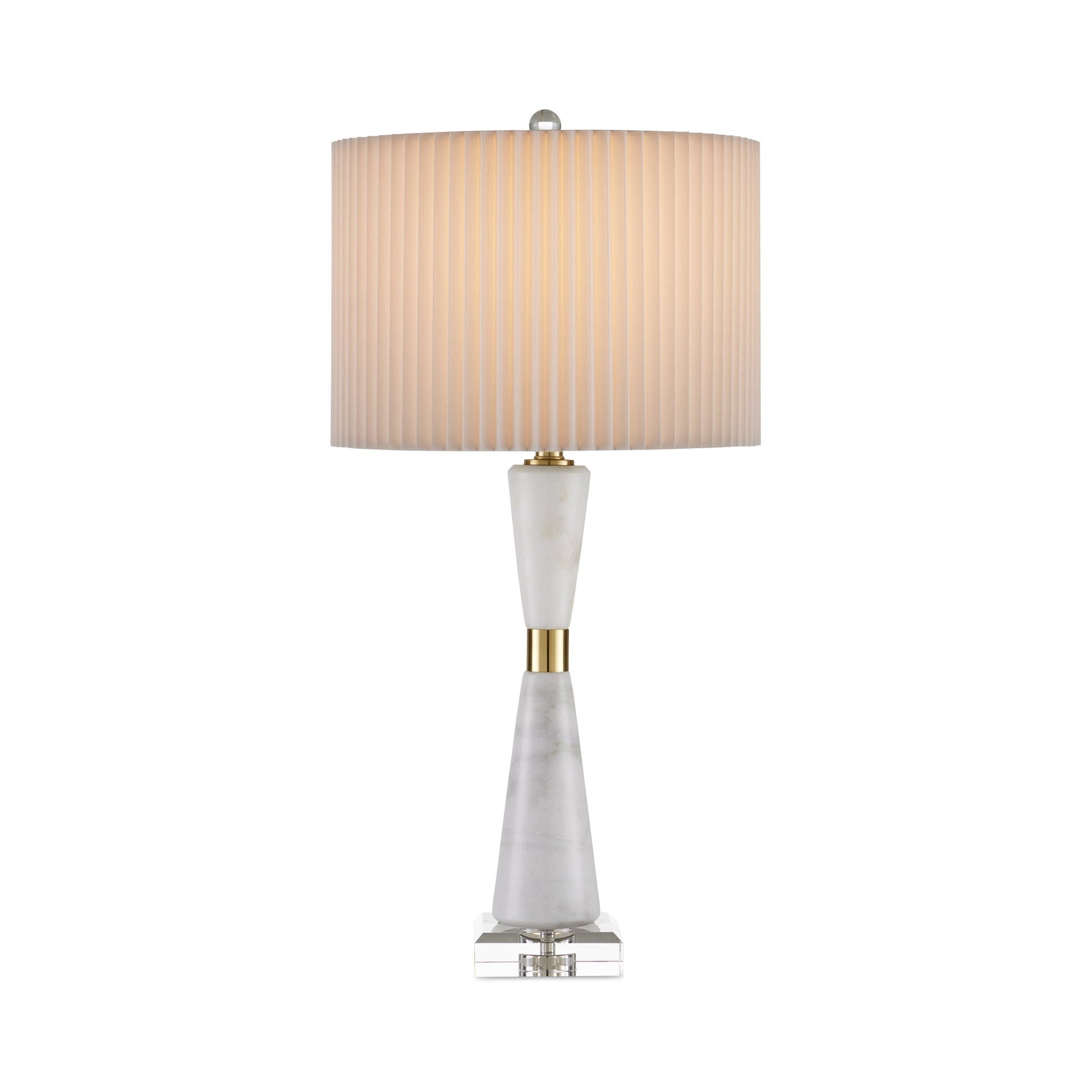 Edelmar Table Lamp in White.