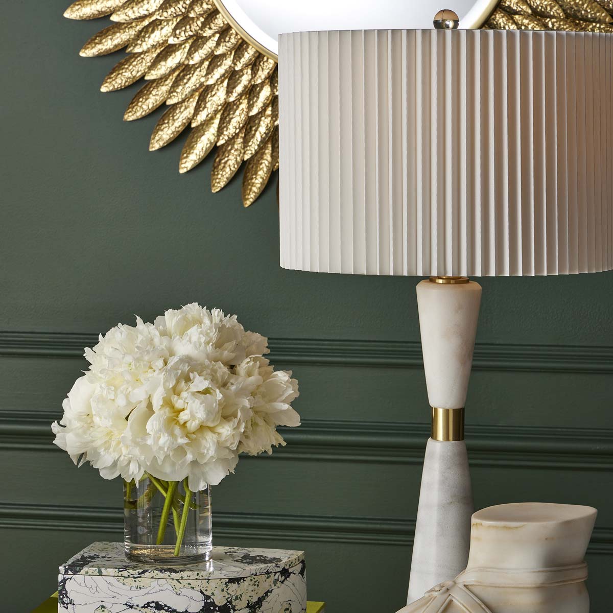 Edelmar Table Lamp in living room.