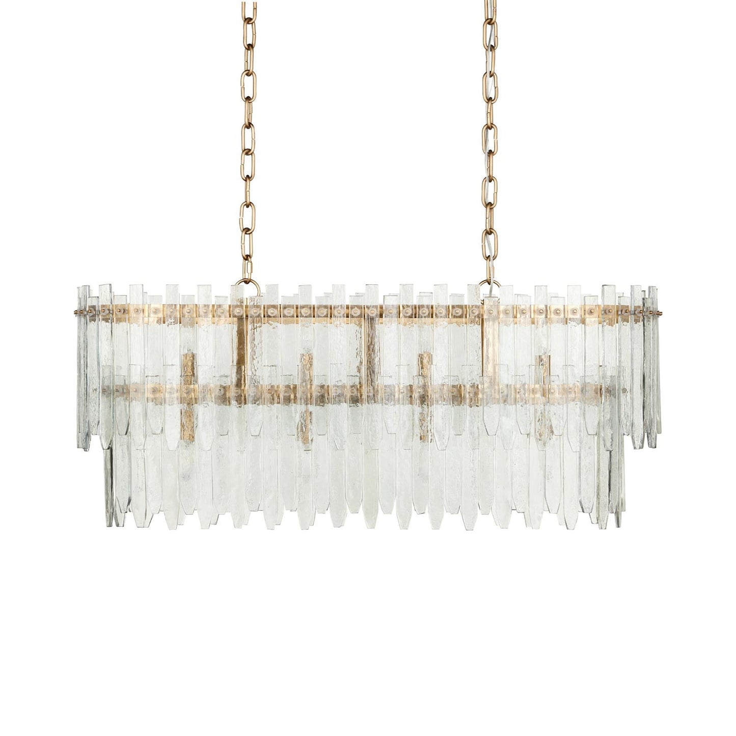 Electra Oval Chandelier in Detail.