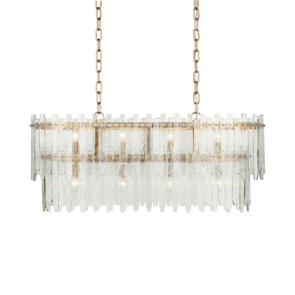 Electra Oval Chandelier in Detail.