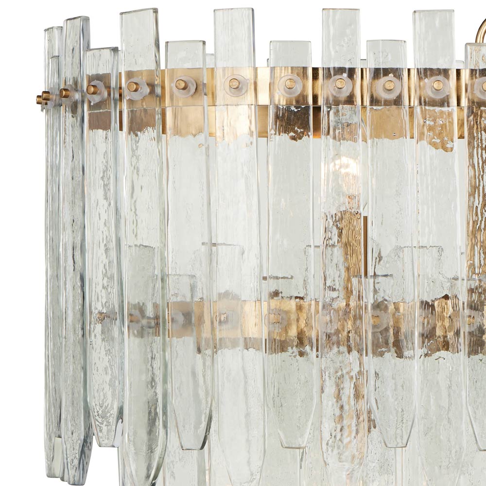 Electra Oval Chandelier in Detail.