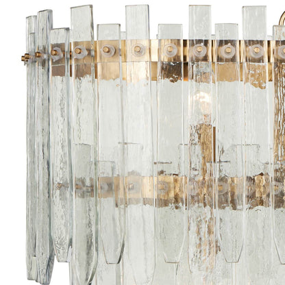 Electra Oval Chandelier in Detail.