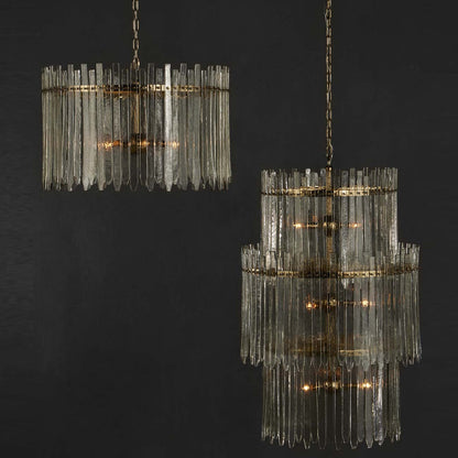 Electra Tier Chandelier in Detail.