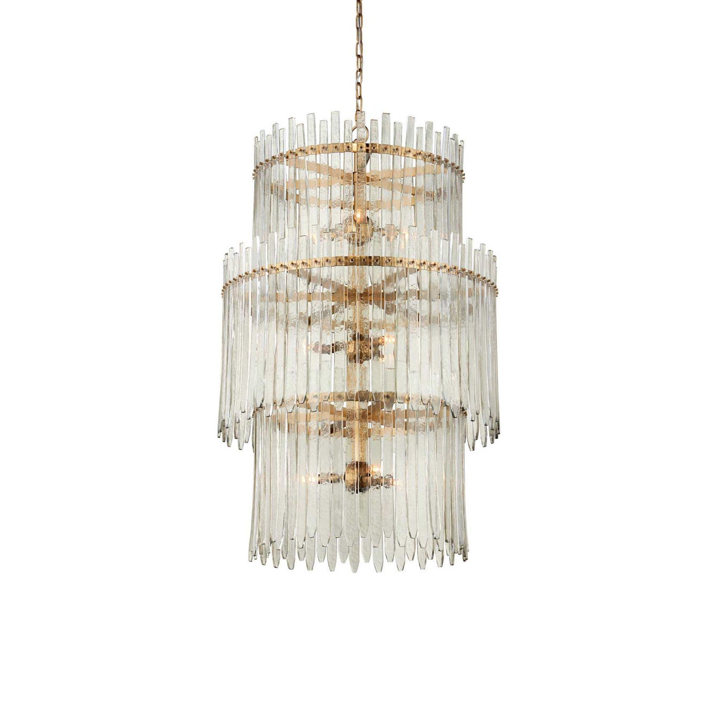 Electra Tier Chandelier in Detail.