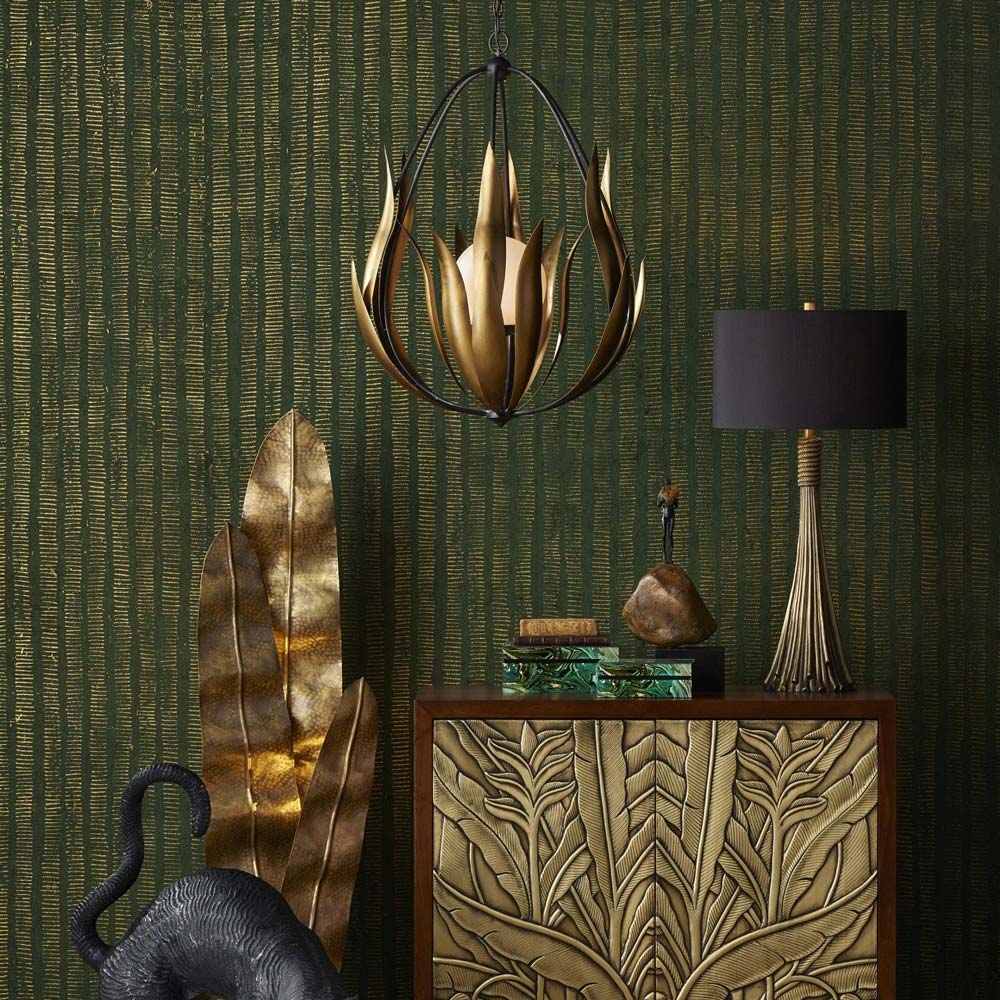 Endymion Chandelier in living room.