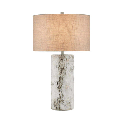 Faux Birch Table Lamp.