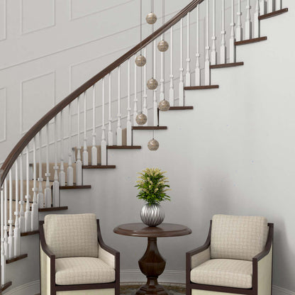 Finhorn Multi Pendant Light in hallway.