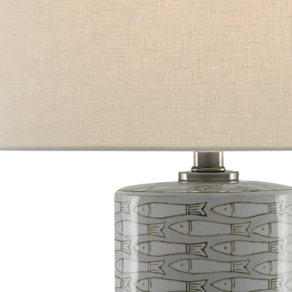 Fisch Table Lamp in Detail.