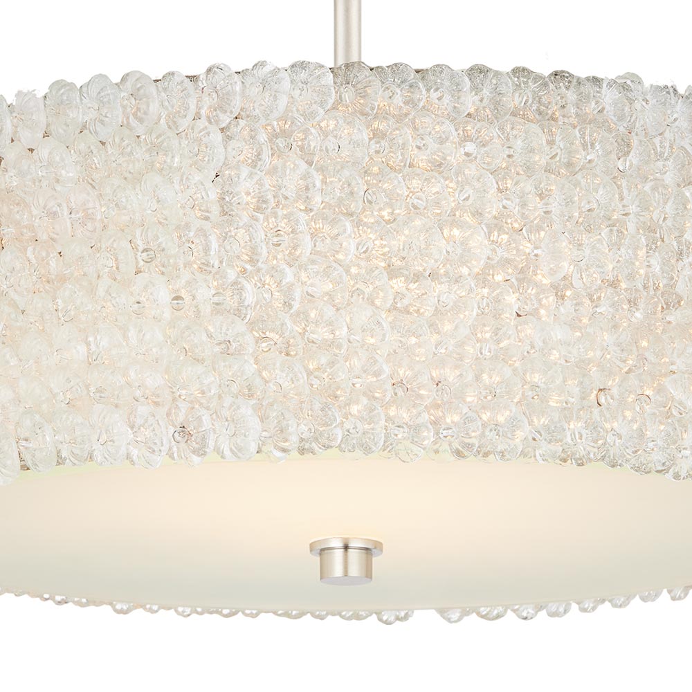 Florecitas Semi Flush Mount Ceiling Light in Detail.