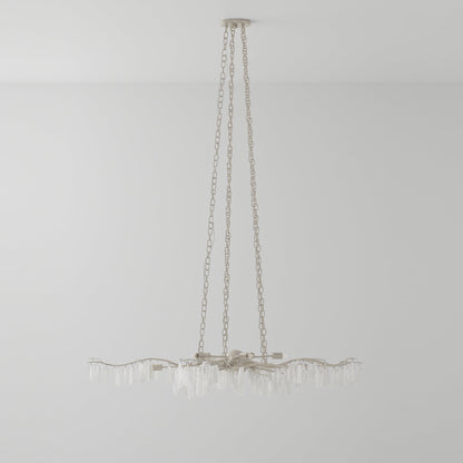 Forest Light Chandelier in Detail.