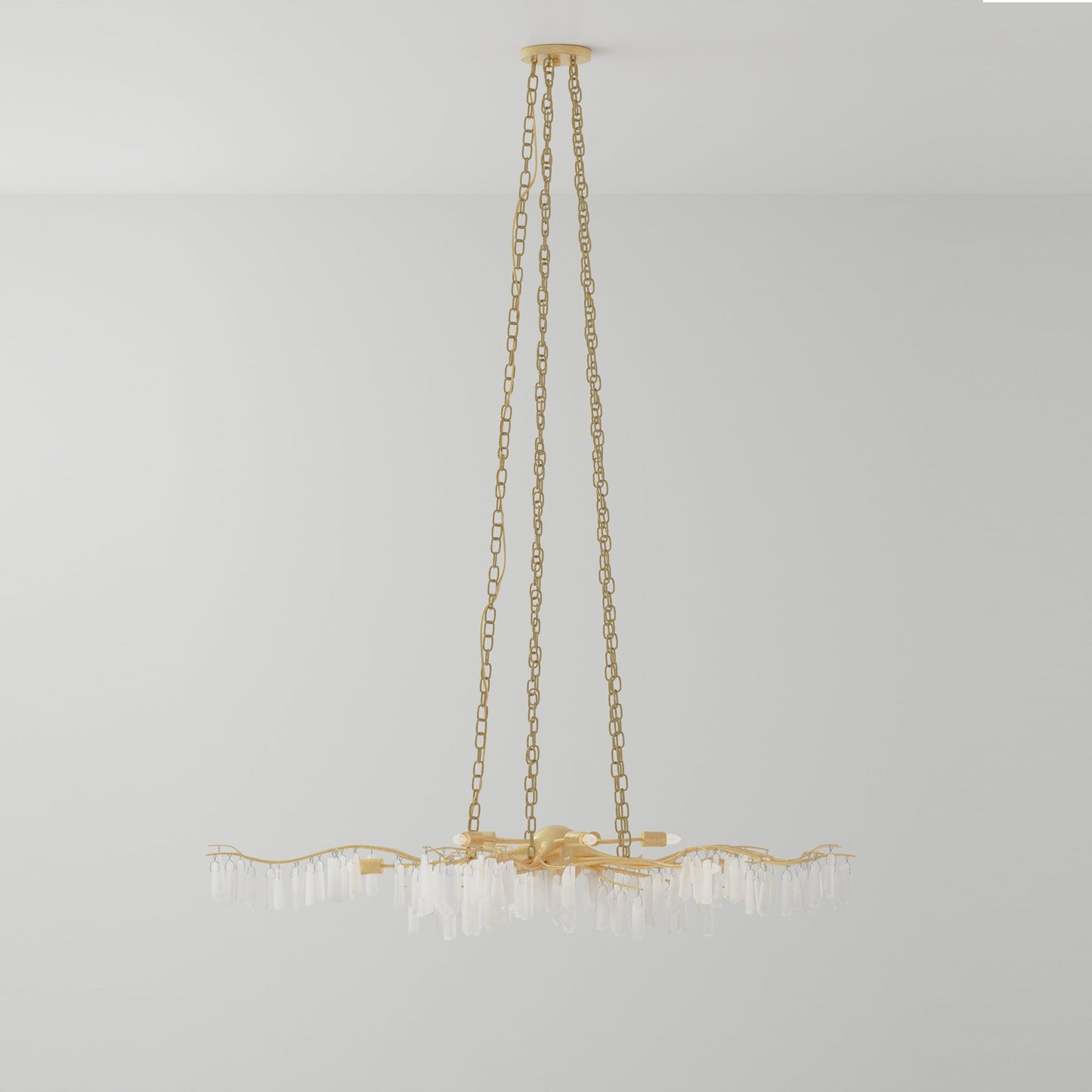 Forest Light Chandelier in Detail.