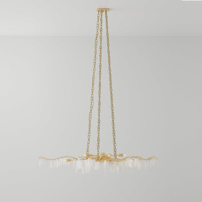 Forest Light Chandelier in Detail.