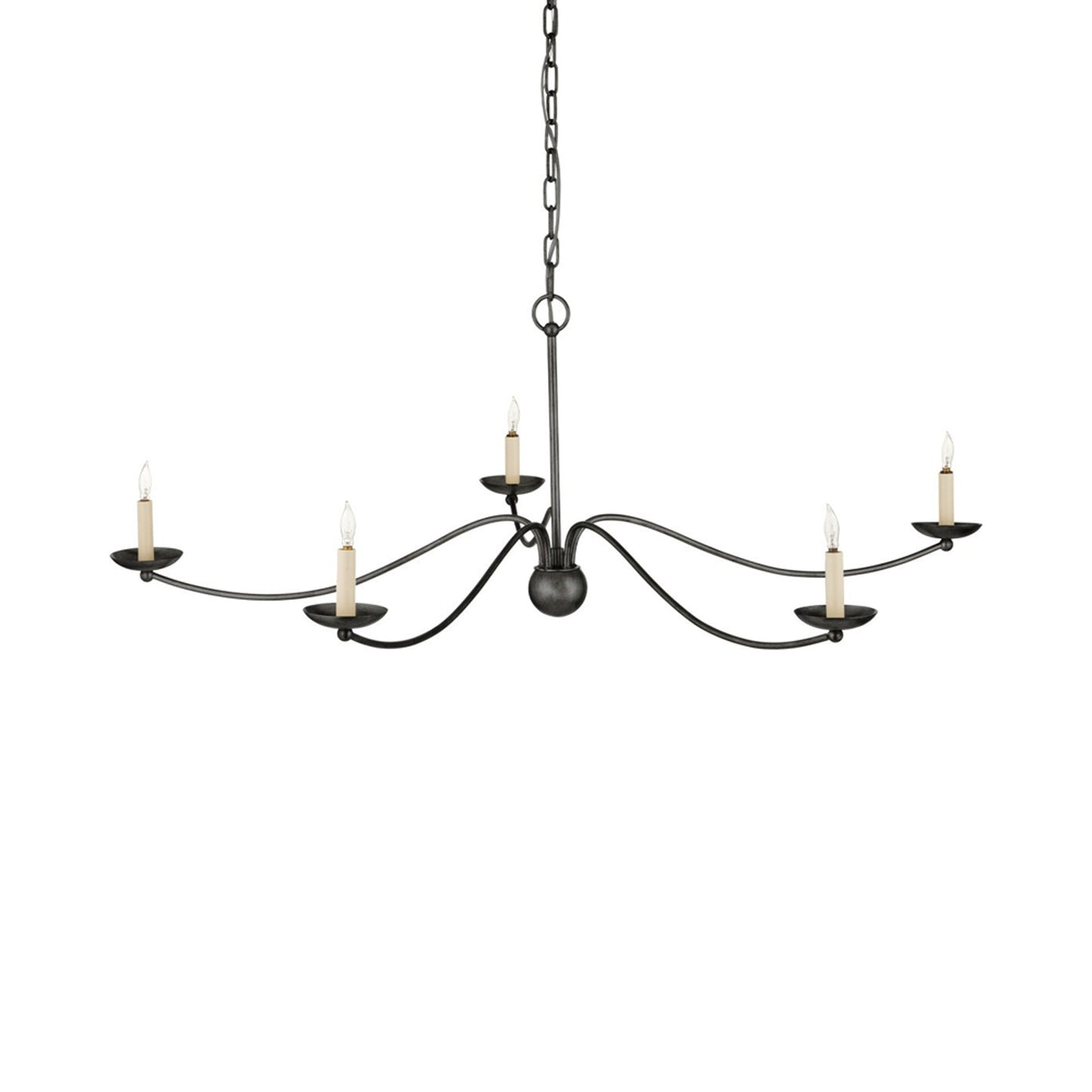 Franz Chandelier in Black.