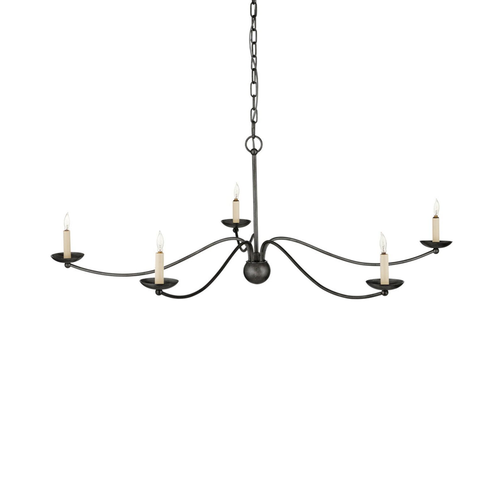 Franz Chandelier in Black.